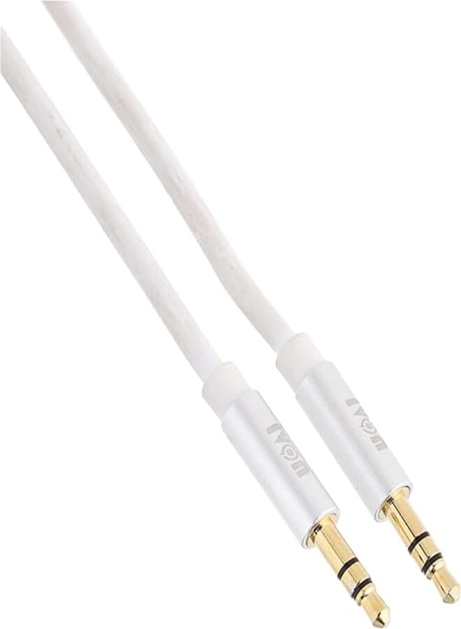Ivon kx2114 aux audio cable - white-result.feed.gl_electronics-size